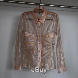 ISSEY MIYAKE Women's Long-Sleeved Tops Blouse Size L