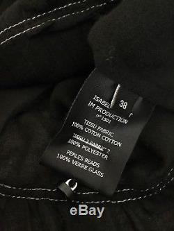 Isabel Marant Black Blouse Shirt Top Size 38 Uk 10 Long Sleeve
