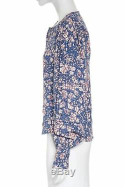 Isabel Marant Blue'Berny' Long Sleeved Top Size FR 42
