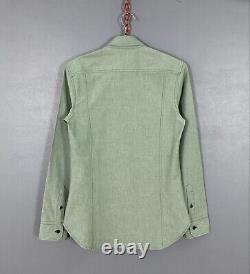 Isabel Marant Etoile Buttons Shirt Women's 34 Mint Green Top Cotton Pockets