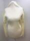 Issey Miyake Pleats Please Ivory Sculpted Long Sleeved Top. Sz 3 Uk 12/14/16