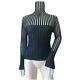 Issey Miyake Pleats Please Top Black/white Size 3 Good Condition