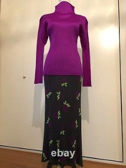 Issey Miyake Pleats Please Women Top Size 4 and Skirt Size 3 set from Japan