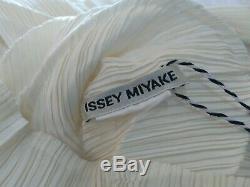 Ivory Issey Miyake Mainline Sculptural Pleated Long Sleeved Top