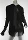 Jason Wu Womens Black Open-back Lace Long Sleeve Sweater Blouse Top Xs New $895