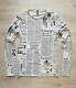 John Galliano Newspaper Gazette Print Sweatshirt Long Sleeve Top Extra Rare