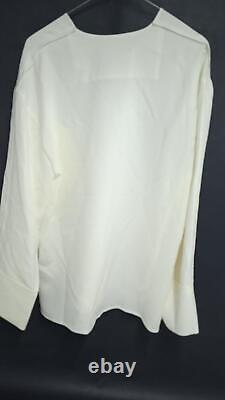 JOSEPH Ladies White Honor Pocket Long Sleeve Blouse Top UK S NEW RRP345