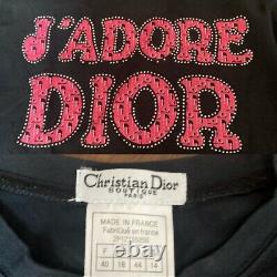 J'Adore Dior Top Black & Pink Long Sleeve