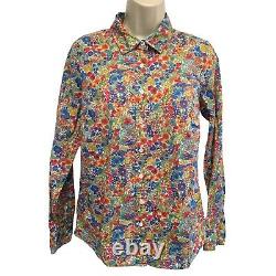 J. Crew Liberty Perfect Shirt Top In Margaret Annie Floral Size 6 #40146 2013