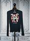 Jean Paul Gaultier 1990s Black Logo Long Sleeve Top Vintage Shirt Size M