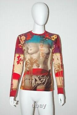 Jean Paul Gaultier 90s Venus De Milo Top Vintage Torso Naked Shirt