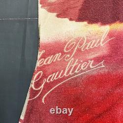 Jean Paul Gaultier Long Sleeve Top Vintage 90s Floral Stretchy Designer VTG