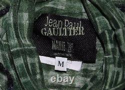 Jean Paul Gaultier Vintage Op Art Woman Face Portrait Top