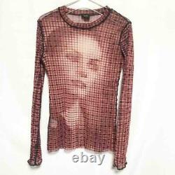 Jean paul gaultier femme mesh tops long sleeve shirt size 40