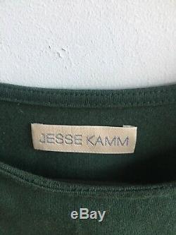 Jesse Kamm Camper Long Sleeve Top in Forest Green XS/S