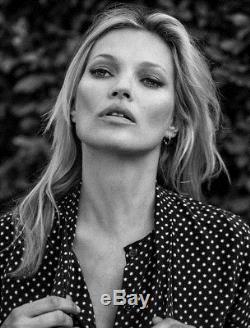 KATE MOSS FOR EQUIPMENT'star print neck tie blouse' shirt top long sleeve XS