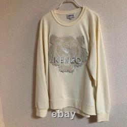 KENZO Tiger Logo Embroidery Long Sleeve Sweater Casual Fashion Authentic I50044