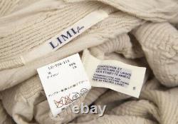 LIMI feu Design Woven Long Knit Top Size S(K-102310)