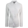 Lacoste Plain Shirt Long Sleeve White Womens Cotton Top Cf3917 001