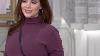 Lisa Rinna Collection Brushed Hacci Funnel Neck Long Sleeve Top On Qvc