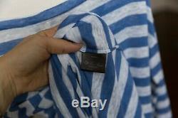 Loro Piana Linen Shirt Striped Long sleeve Top Size IT40 S