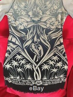 MINT condition Jean Paul Gaultier Mesh Long sleeved top Tattoo/Floral Size M