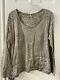 Magnolia Pearl Cotton Long Sleeve Top One Size (item 10.4)