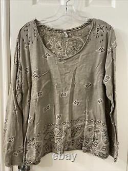 Magnolia pearl Cotton Long Sleeve Top One Size (item 10.4)