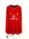 Manchester United Bnwt Home Shirt 2000. Large Umbro. Red Adults Long Sleeves Top