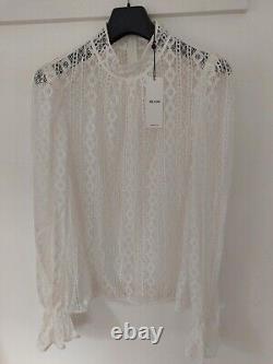 Me & Em BRAND NEW Modern Lace layering top. 16/soft white