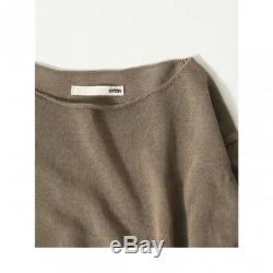 Mint evam eva Cotton Tunic Tops Quasi-machining M Size Long sleeve Women's Japan