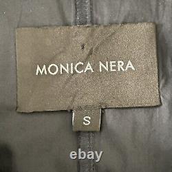 Monica Nera Franka Long Sleeve Top Blouse Ruffles Tuckernuck Minimalist Luxury S