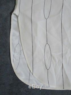 NEW! FR36 UK 8 10 CELINE cream silk long sleeve blouse shirt top long designer