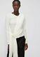 New Lemaire Long Sleeve Wool Knotted Knit Top Sz M
