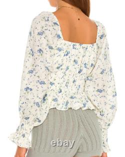 NEW WITH TAGS. Gillian Top in Astoria Floral Print FAITHFULL THE BRAND, RRP £191