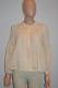 Nwot Isabel Marant Pale Peach Ramie Button Front Long Sleeve Blouse/top Size 36