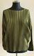 Nwot Pleats Please By Issey Miyake Striped Long Sleeve Pleated Top Blouse Size 2