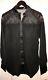 Nwt $1008 La Perla Edenic Macrame Black Silk Long Sleeve Pajama Top Women's Xs