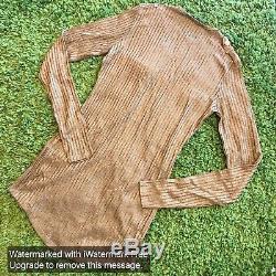 NWT $1165 Balmain Ribbed-knit Long-sleeved Top size 36Fr