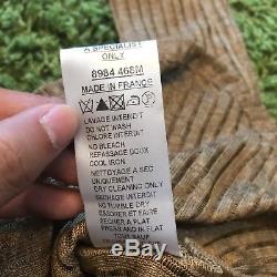 NWT $1165 Balmain Ribbed-knit Long-sleeved Top size 36Fr