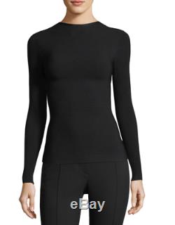 NWT $395 Helmut Lang Technical Tie-Back Long-Sleeve Jersey Top Size S
