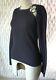 Nwt $745 Cushnie Et Ochs Gray Sienne Knit Long Sleeve Cutout Top Sweater Medium