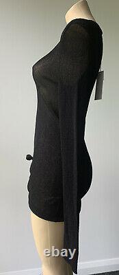 NWT Helmut Lang Long Sleeve Top Blouse Size Large RRP$595