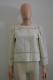 Nwt Isabel Marant Chalk Ivory'rifen' Linen/cotton Long Sleeve Top Sz 36 $1350