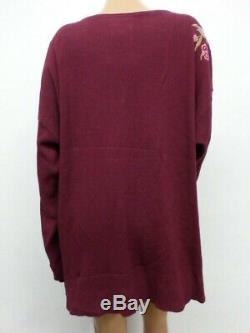 NWT Johnny Was JWLA Quito Long Sleeve Thermal Top 1X OL29190819