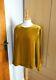 Nwt Toast Sample Gold Silk Mix Velvet Long Sleeved Occasion Top Size 16
