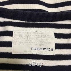 Nanamica Men's Tops Long-Sleeved T-Shirt Tee Stripe