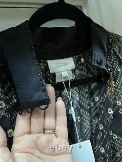 New £608 Camilla Franks Raglan Button Up Shirt top blouse M Uk 12 14 Cobra King