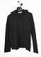New Original Helmut Lang Black Men Hooded Long Sleeve T-shirt Top In Size S