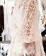 New Scanlan Theodore Poudre Pink French Lace Long Sleeve Blouse Top Ml $600